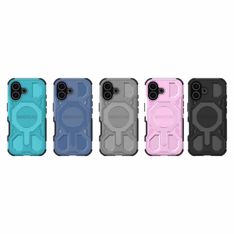 For iPhone 17 BIBERCAS Real Color Series MagSafe Shockproof Phone Case(Green) by BIBERCAS