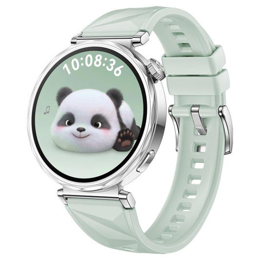 For Huawei Watch GT 5 41mm xDfind Ice Crystal Texture Silicone Watch Band(Lake Cyan) by xDfind