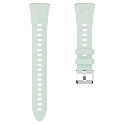 For Huawei Watch GT 5 41mm xDfind Ice Crystal Texture Silicone Watch Band(Lake Cyan) by xDfind