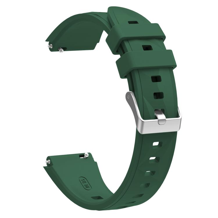 For Huawei Watch GT 5 41mm xDfind Ice Crystal Texture Silicone Watch Band(Dark Green) by xDfind