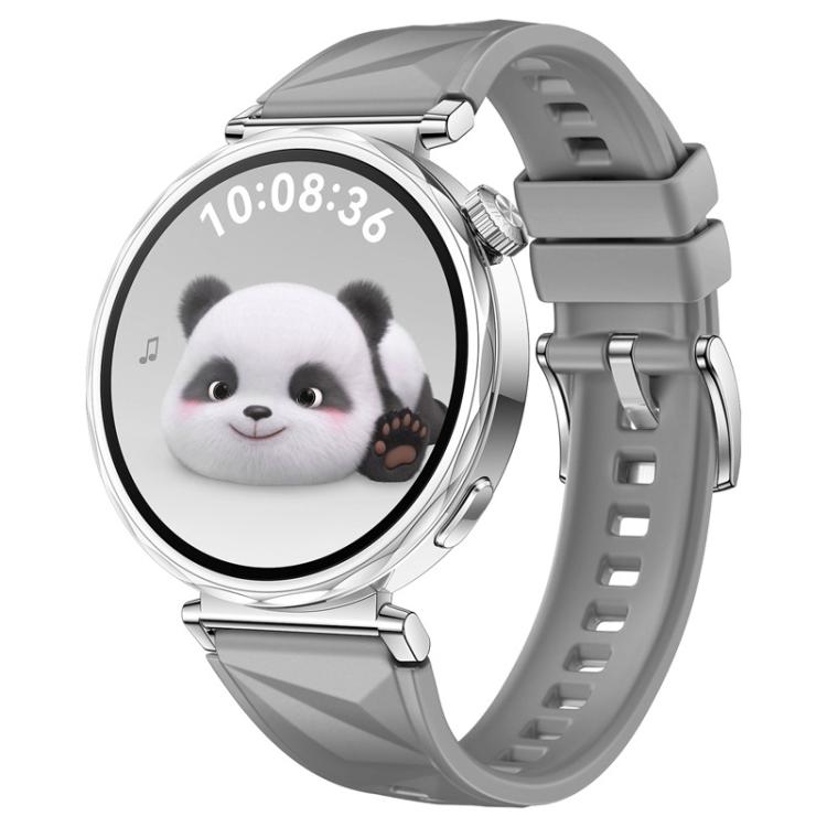 For Huawei Watch GT 5 41mm xDfind Ice Crystal Texture Silicone Watch Band(Grey) by xDfind