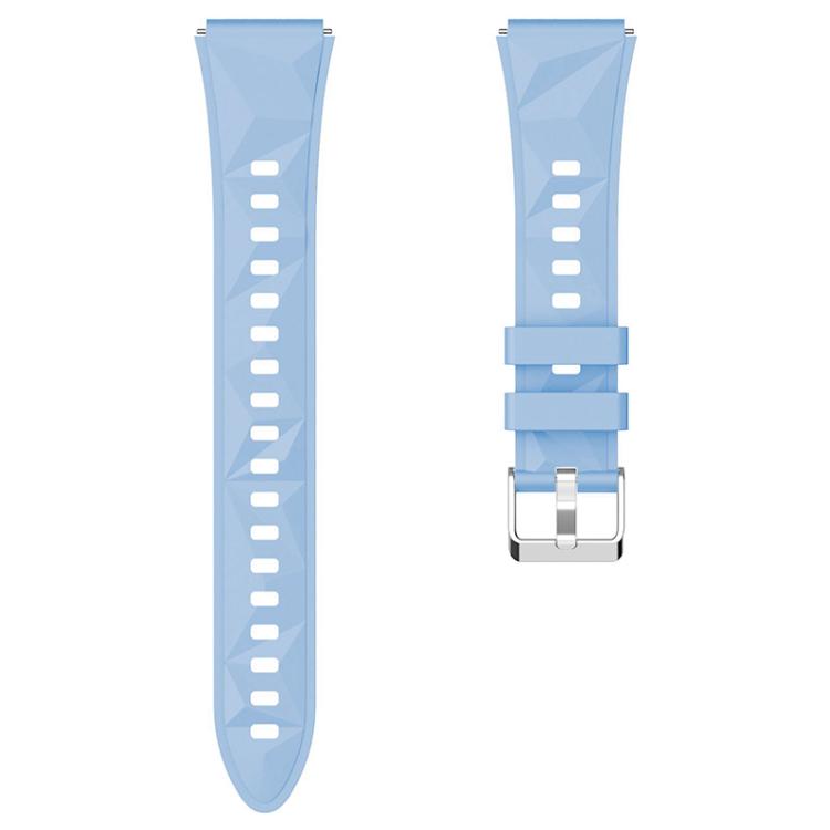 For Huawei Watch GT 5 41mm xDfind Ice Crystal Texture Silicone Watch Band(Cloudy Blue) by xDfind