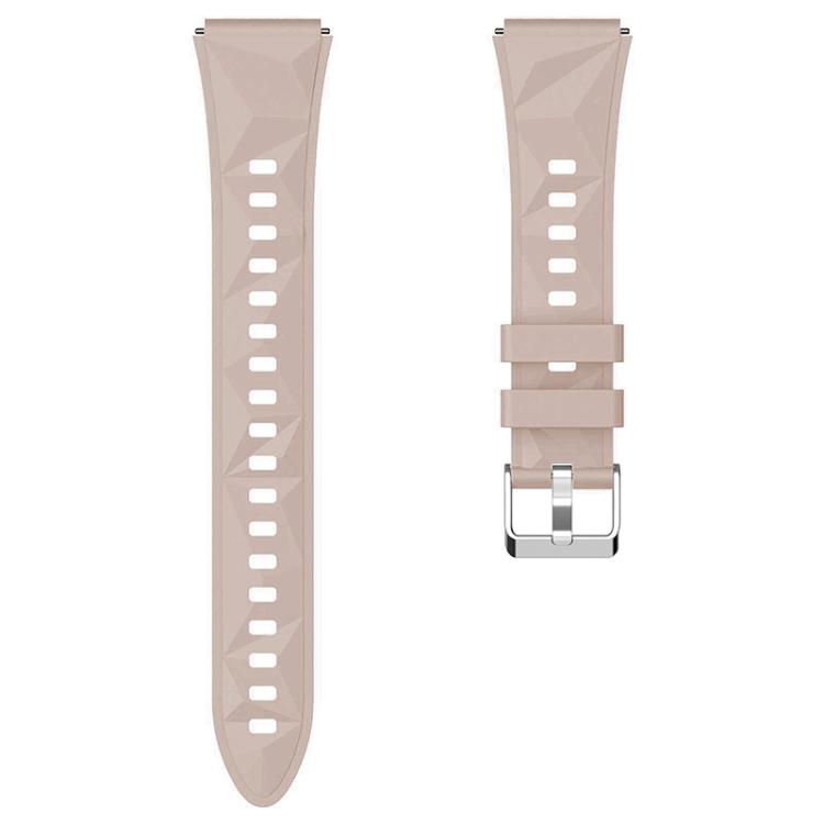 For Huawei Watch GT 5 41mm xDfind Ice Crystal Texture Silicone Watch Band(Pink) by xDfind