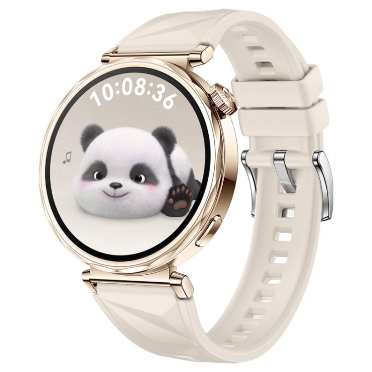 For Huawei Watch GT 5 41mm xDfind Ice Crystal Texture Silicone Watch Band(Starlight) by xDfind