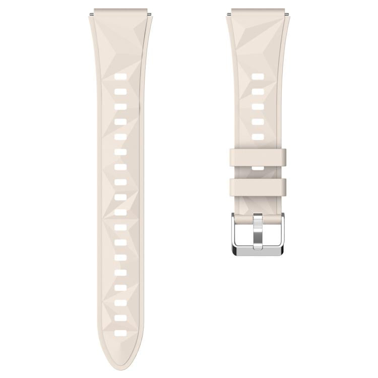 For Huawei Watch GT 5 41mm xDfind Ice Crystal Texture Silicone Watch Band(Starlight) by xDfind