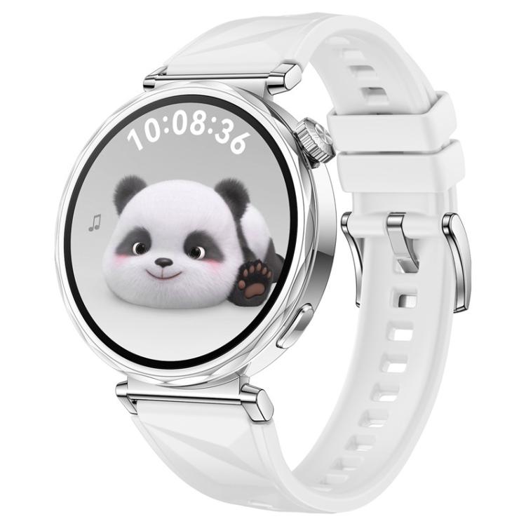 For Huawei Watch GT 5 41mm xDfind Ice Crystal Texture Silicone Watch Band(White) by xDfind