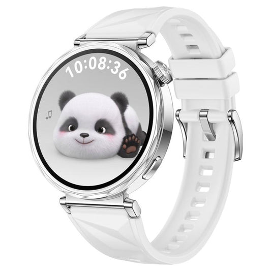 For Huawei Watch GT 5 41mm xDfind Ice Crystal Texture Silicone Watch Band(White) by xDfind