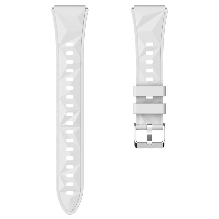 For Huawei Watch GT 5 41mm xDfind Ice Crystal Texture Silicone Watch Band(White) by xDfind