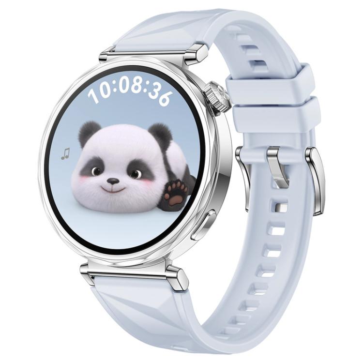 For Huawei Watch GT 5 41mm xDfind Ice Crystal Texture Silicone Watch Band(Crystal Blue) by xDfind