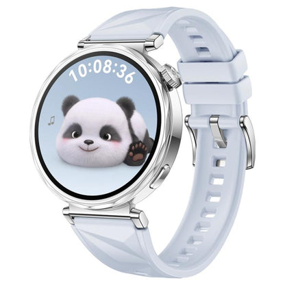 For Huawei Watch GT 5 41mm xDfind Ice Crystal Texture Silicone Watch Band(Crystal Blue) by xDfind