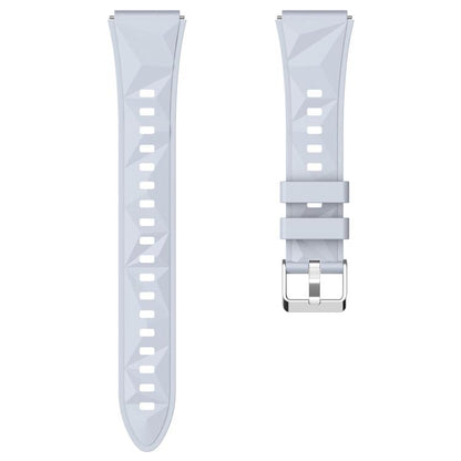 For Huawei Watch GT 5 41mm xDfind Ice Crystal Texture Silicone Watch Band(Crystal Blue) by xDfind