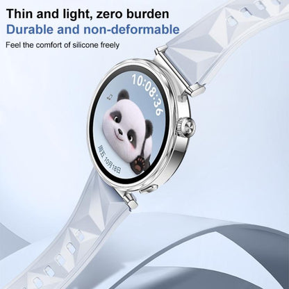 For Huawei Watch GT 5 41mm xDfind Ice Crystal Texture Silicone Watch Band(Pink) by xDfind