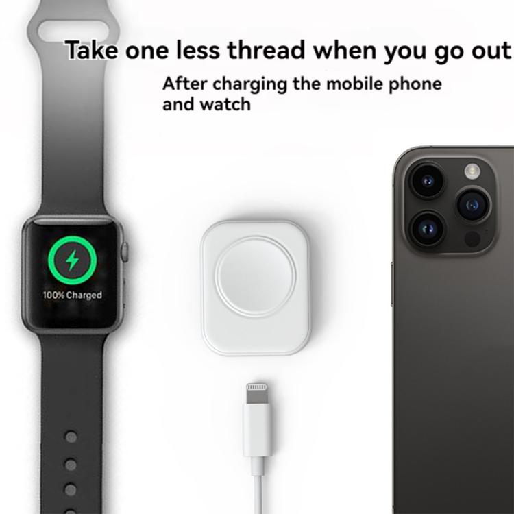 xDfind 8 Pin Portable Smart Watch Magnetic Wireless Charger for Apple Watch(Black) by xDfind