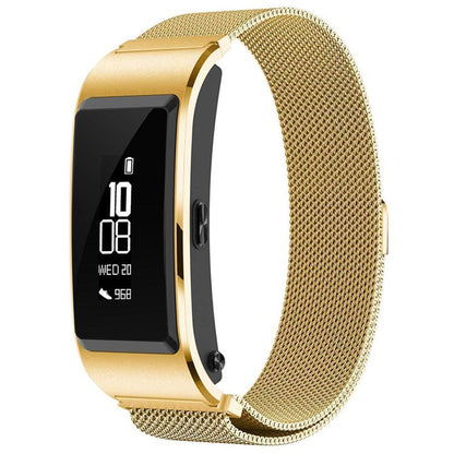 16mm For Huawei Band B6 / B7 xDfind Milanese Stainless Steel Watch Band(Gold) by xDfind