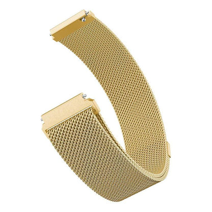 16mm For Huawei Band B6 / B7 xDfind Milanese Stainless Steel Watch Band(Gold) by xDfind