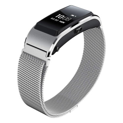 16mm For Huawei Band B6 / B7 xDfind Milanese Stainless Steel Watch Band(Silver) by xDfind