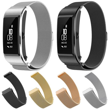 16mm For Huawei Band B6 / B7 xDfind Milanese Stainless Steel Watch Band(Silver) by xDfind