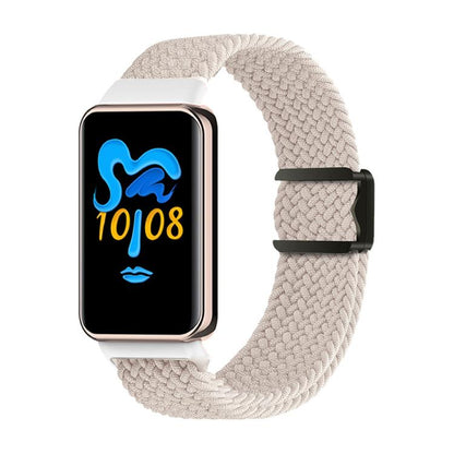 For Honor Band 10 / 9 xDfind Magnetic Buckle Nylon Braid Watch Band(Starlight) by xDfind