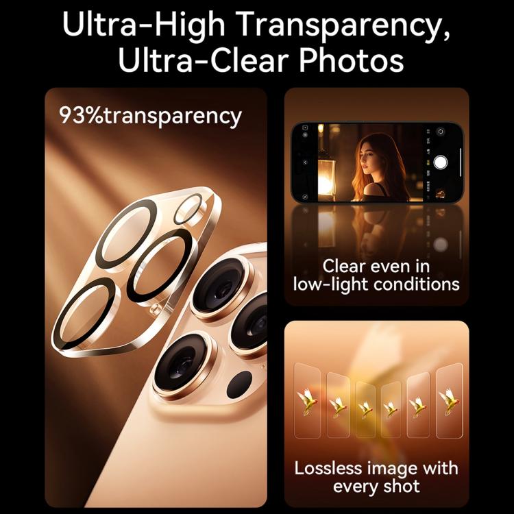 For iPhone Air JOYROOM Diamond Mirror Series Lens Protection Film Gem Edition by JOYROOM