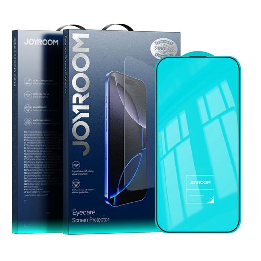 For iPhone Air JOYROOM Knight Series 2.5D Full Screen Colorless Anti-Blue Light Tempered Glass Film by JOYROOM