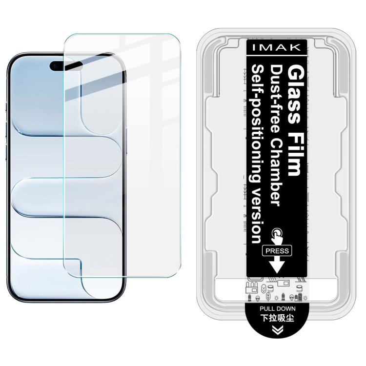For iPhone Air imak Dust-free Chamber Locator H Series Tempered Glass Film by imak
