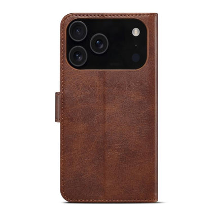 For iPhone 17 Pro Max GUSSIM Magnetic Horizontal Flip Leather Phone Case(Dark Brown) by GUSSIM