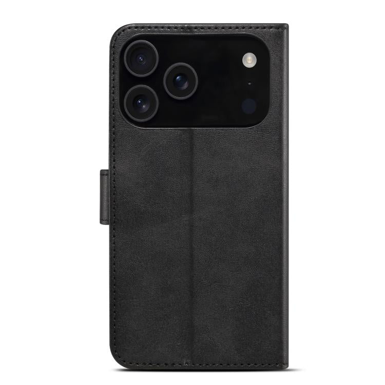 For iPhone 17 Pro GUSSIM Magnetic Horizontal Flip Leather Phone Case(Black) by GUSSIM