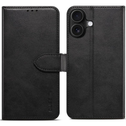 For iPhone 17 GUSSIM Magnetic Horizontal Flip Leather Phone Case(Black) by GUSSIM