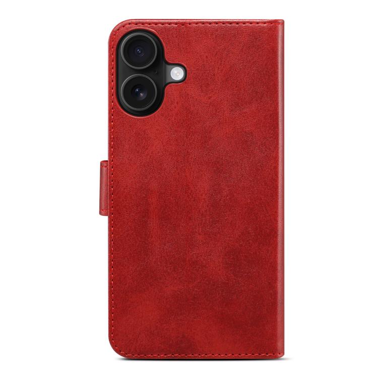 For iPhone 17 GUSSIM Magnetic Horizontal Flip Leather Phone Case(Red) by GUSSIM