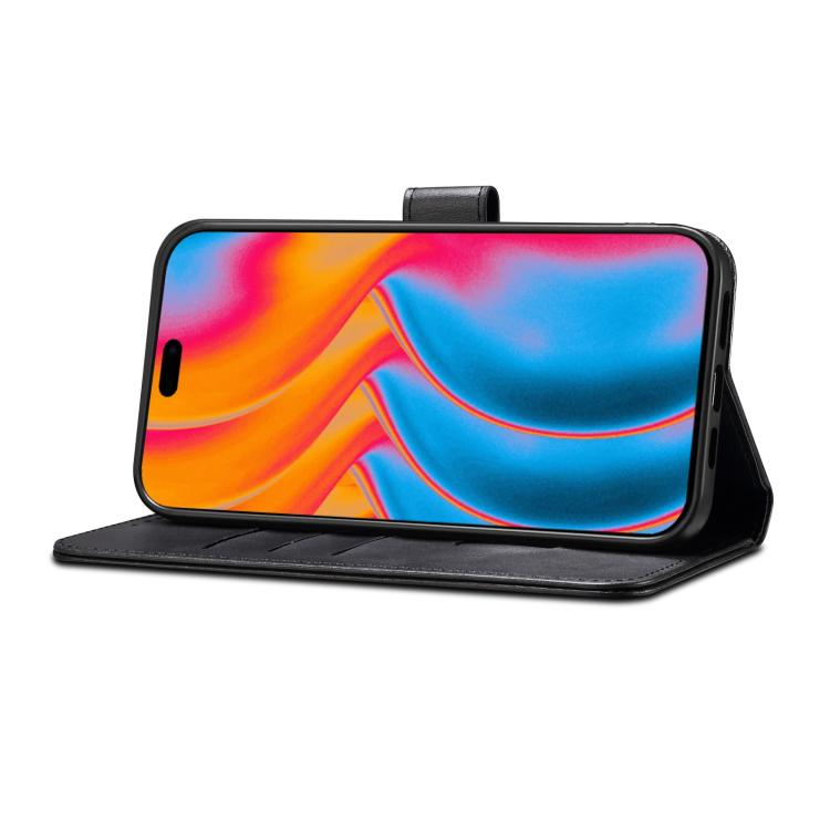 For iPhone Air GUSSIM Magnetic Horizontal Flip Leather Phone Case(Black) by GUSSIM