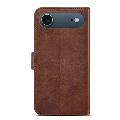 For iPhone Air GUSSIM Magnetic Horizontal Flip Leather Phone Case(Dark Brown) by GUSSIM