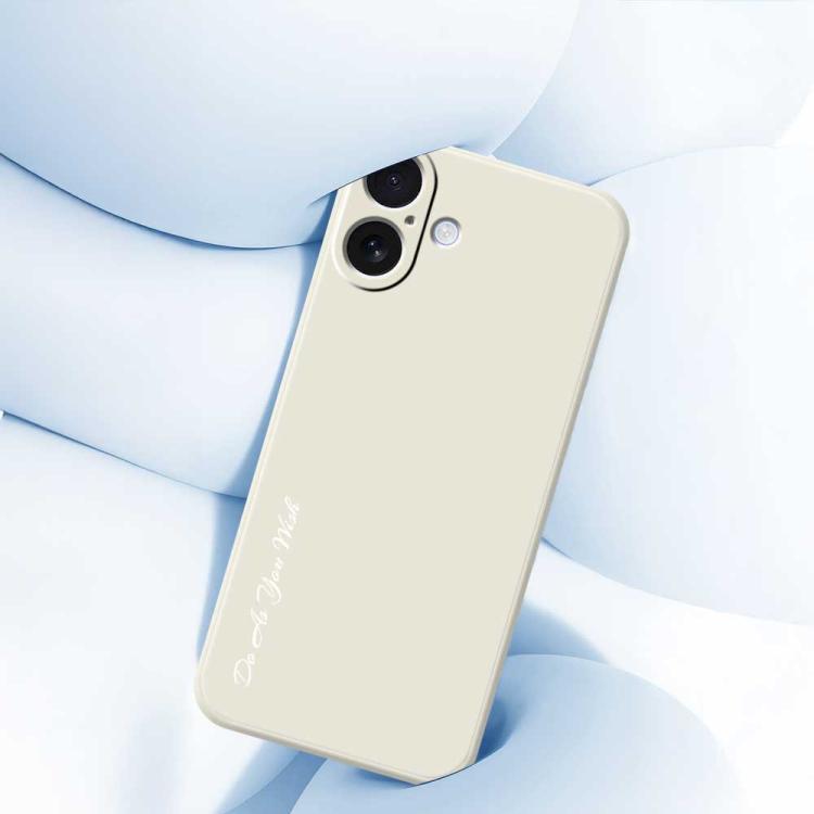 For iPhone 17 Do As You Wish A1440 Fine Hole Straight Edge Silicone Phone Case(Black) by Do As You Wish
