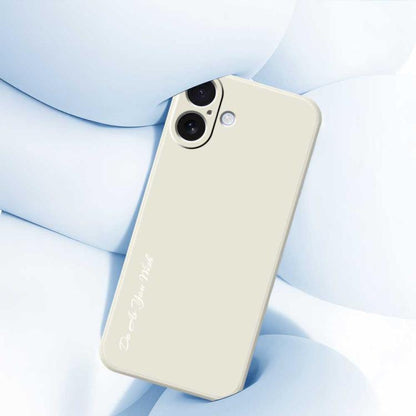 For iPhone 17 Do As You Wish A1440 Fine Hole Straight Edge Silicone Phone Case(Black) by Do As You Wish