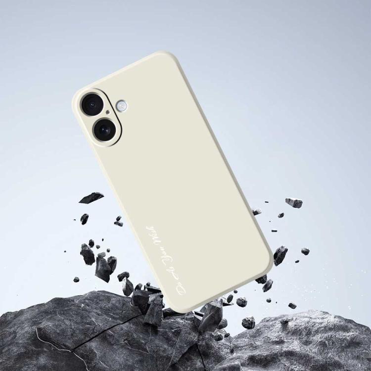 For iPhone 17 Do As You Wish A1440 Fine Hole Straight Edge Silicone Phone Case(Black) by Do As You Wish