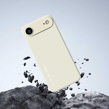 For iPhone Air Do As You Wish A1440 Fine Hole Straight Edge Silicone Phone Case(Black) by Do As You Wish