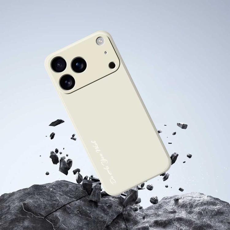 For iPhone 17 Pro Do As You Wish A1440 Fine Hole Straight Edge Silicone Phone Case(Green) by Do As You Wish
