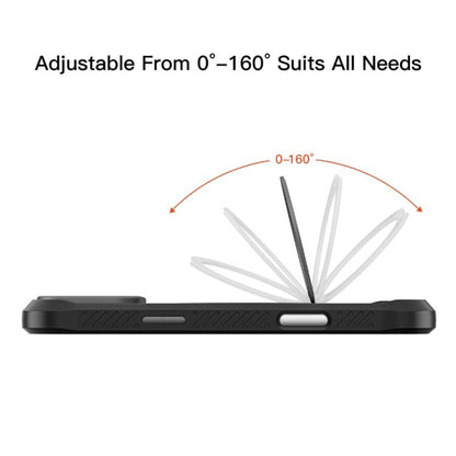 For iPhone 17 Pro Max Mutural Xuan Armor Series MagSafe Magnetic Holder Phone Case(Black) by Mutural