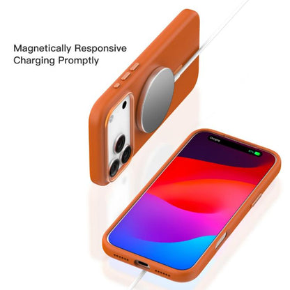 For iPhone 17 Pro Max Mutural Karen Series Liquid Silicone MagSafe Phone Case(White) by Mutural