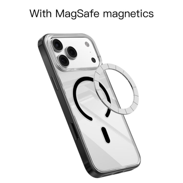 For iPhone 17 Pro Mutural Soft Mist Series MagSafe PC Hybrid TPU Phone Case(Light Green) by Mutural