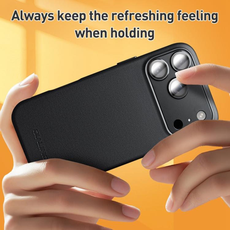 For iPhone 17 QIALINO Technology Leather MagSafe Phone Case(Black) by QIALINO