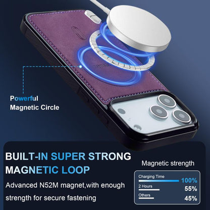 For iPhone 17 Pro Max LC.IMEEKE L6 Series MagSafe Magnetic Phone Case(Purple) by LC.IMEEKE