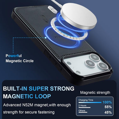 For iPhone 17 Pro Max LC.IMEEKE L6 Series MagSafe Magnetic Phone Case(Black) by LC.IMEEKE