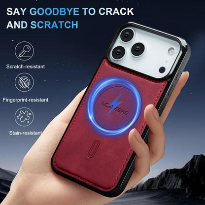 For iPhone 17 Pro Max LC.IMEEKE L6 Series MagSafe Magnetic Phone Case(Red) by LC.IMEEKE