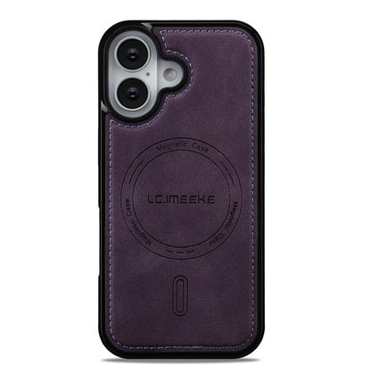 For iPhone 17 LC.IMEEKE L6 Series MagSafe Magnetic Phone Case(Purple) by LC.IMEEKE