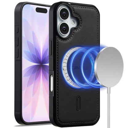 For iPhone 17 LC.IMEEKE L6 Series MagSafe Magnetic Phone Case(Black) by LC.IMEEKE