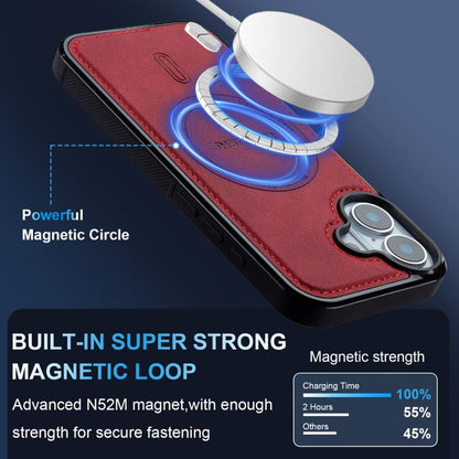 For iPhone 17 LC.IMEEKE L6 Series MagSafe Magnetic Phone Case(Red) by LC.IMEEKE