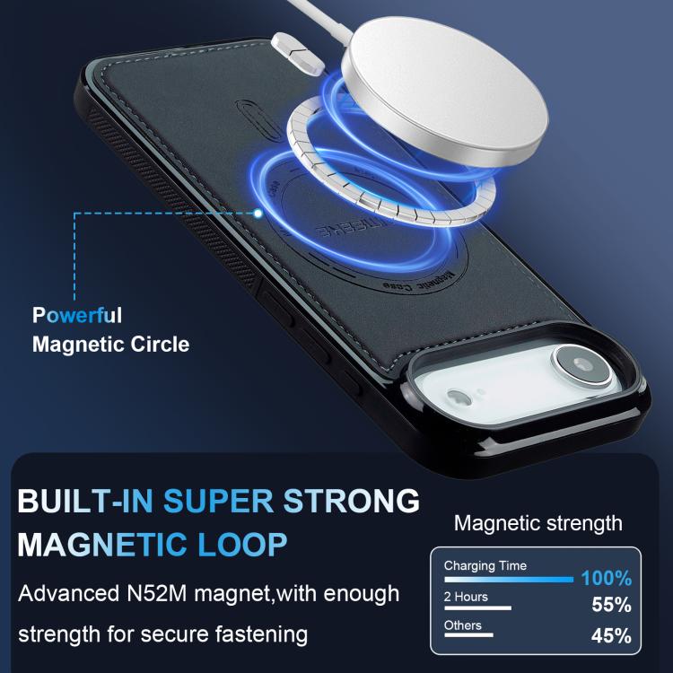 For iPhone Air LC.IMEEKE L6 Series MagSafe Magnetic Phone Case(Black) by LC.IMEEKE