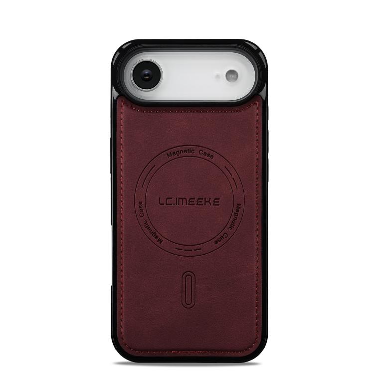 For iPhone Air LC.IMEEKE L6 Series MagSafe Magnetic Phone Case(Red) by LC.IMEEKE