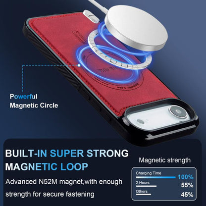 For iPhone Air LC.IMEEKE L6 Series MagSafe Magnetic Phone Case(Red) by LC.IMEEKE