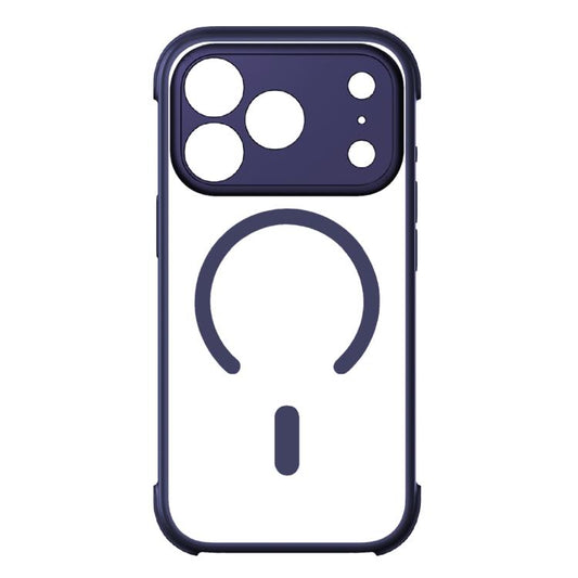 For iPhone 17 Pro Max MOMAX Airbag Shockproof MagSafe Phone Case(Blue) by MOMAX